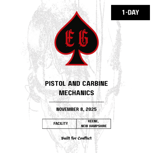 November 8, 2025 Pistol & Carbine Mechanics