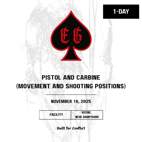 November 16, 2025 Pistol-Carbine Movement & Shooting Positions